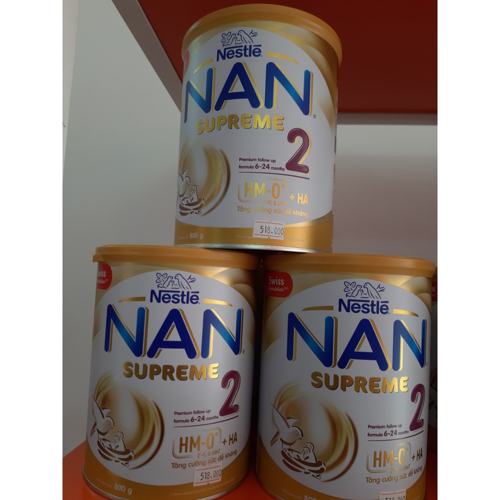 Nan Supreme 2 Nestle 6x800g