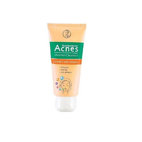 Kem rửa mặt vitamin Acnes Cleanser 100g