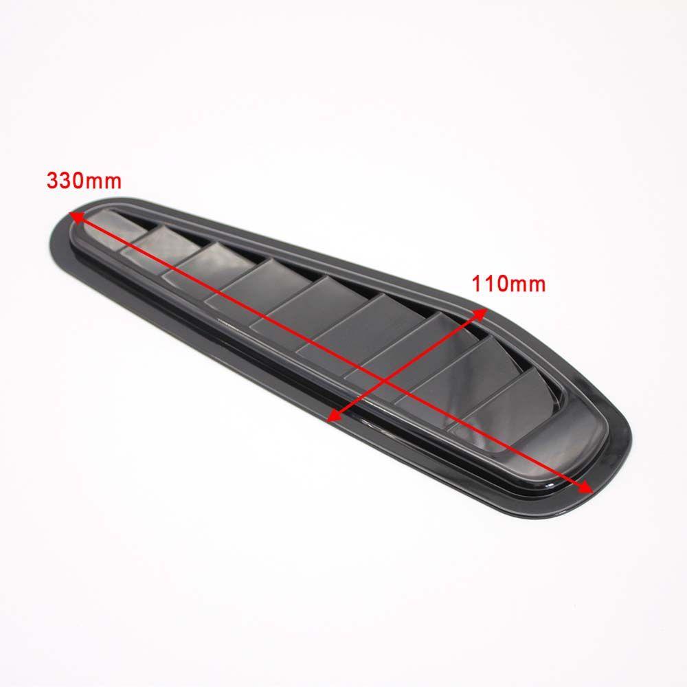 FENDER Miếng Dán Trang Trí Mui Xe Hơi Bằng ABS Thông Dụng