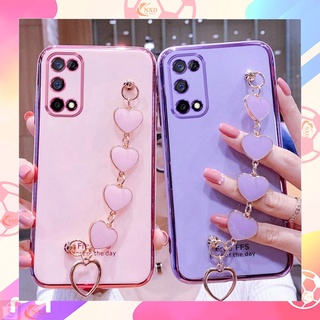 Ốp Điện Thoại Có Dây Đeo Hình Trái Tim Cho VIVO V17 Y20/Y20S/Y12S Y55S Y33S 5G/Y75