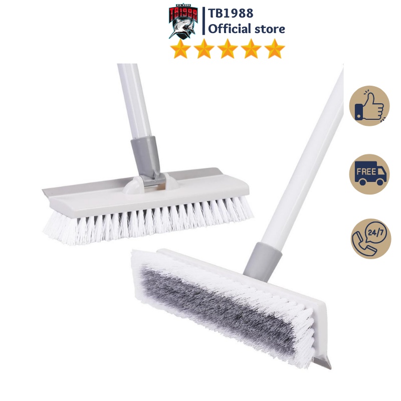 Chổi chà sàn nhà và gạt nước thông minh 2 mặt