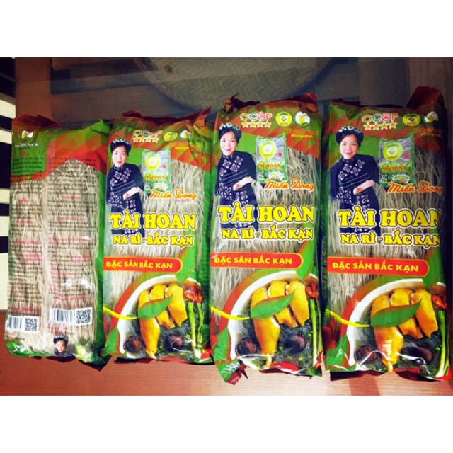 Miến dong sạch tài hoan - bắc cạn (hàng sẵn) túi 0,5kg