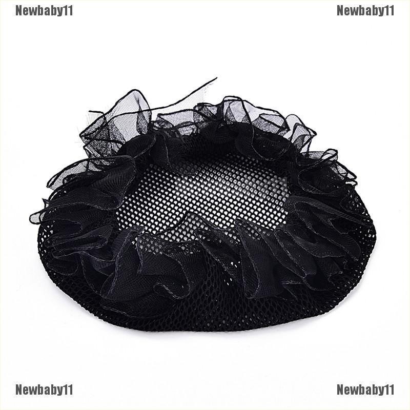 [COD Newb] Búi Tóc Lưới Búi Tóc Màu Đen Trơn Dành Cho Nữ