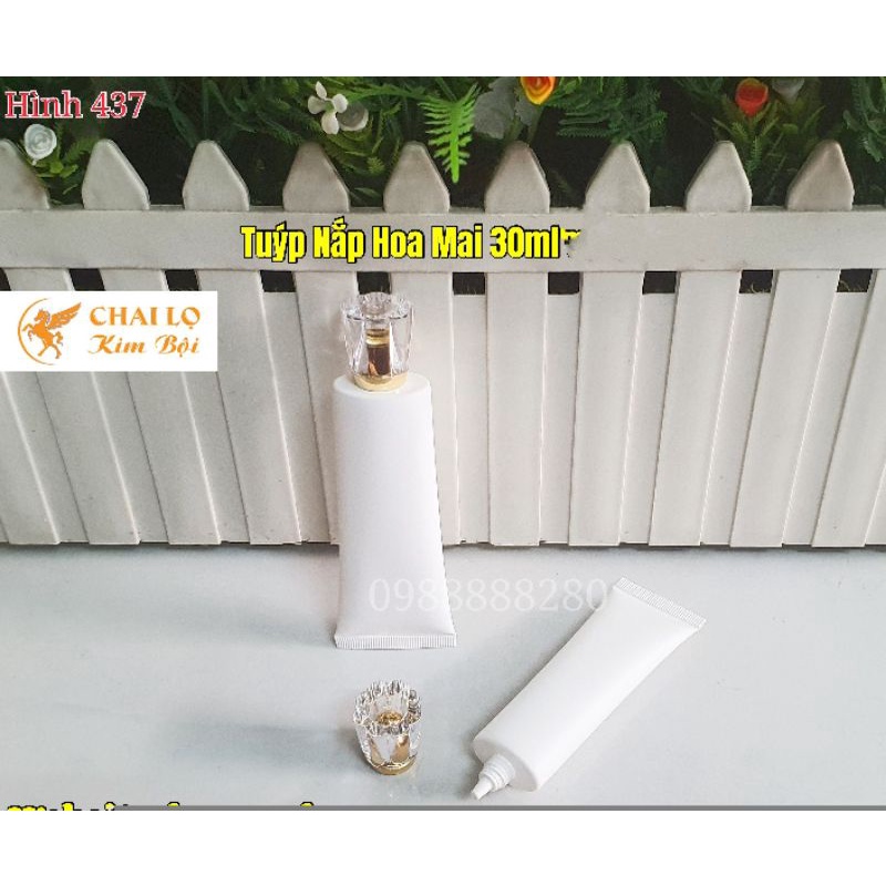 COMBO 100 TUÝP NẮP HOA MAI 30ML GIÁ 1.250.000