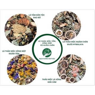Lá tắm dân tộc dao / lá thảo dược ngâm tắm,xông giải cảm /bạch hương vân thảo