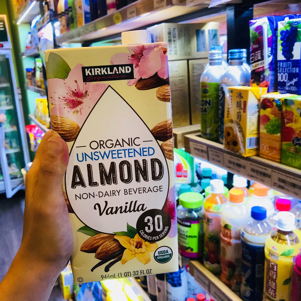 [Mã GROSALEHOT giảm 8% đơn 250K] SỮA HẠNH NHÂN HỮU CƠ KIRKLAND 946ML - HÀNG MỸ | BigBuy360 - bigbuy360.vn