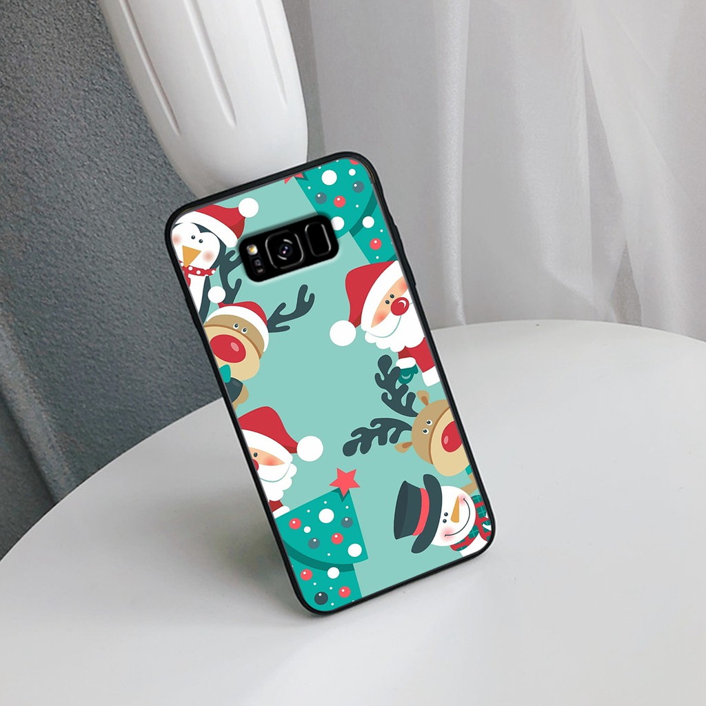 Ốp lưng Samsung S8 - S8 PLUS viền dẻo TPU BST Giáng sinh vui vẻ