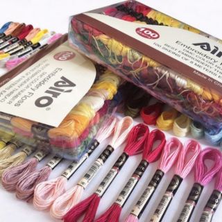 Set 100 tép chỉ thêu hãng Airo