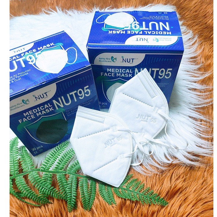 Hộp Khẩu trang Y tế kháng khuẩn Nut95 chuyên BV và Xuất Khẩu  – Cleantek