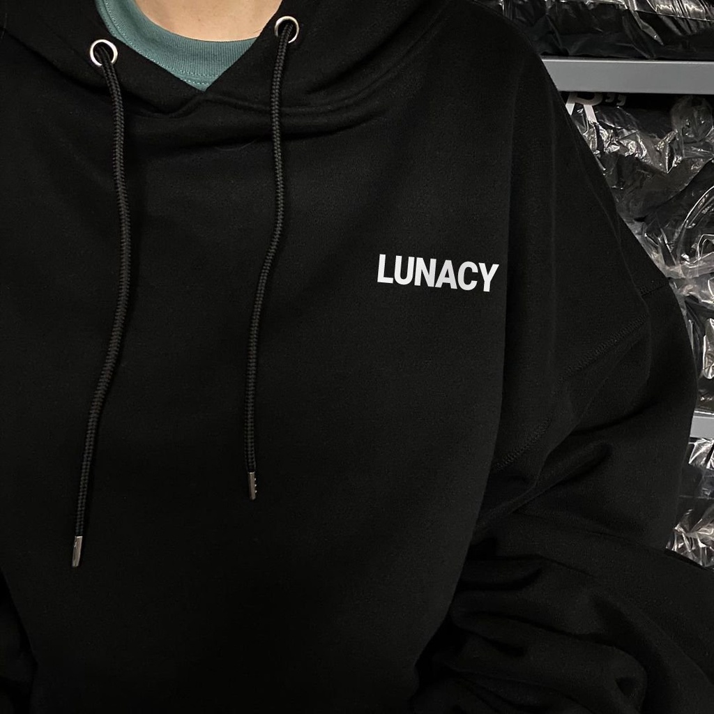 Áo Khoác Hoodie Nỉ Có Mũ Form Rộng LUNA BASIC Unisex Nam Nữ LUNACY | BigBuy360 - bigbuy360.vn