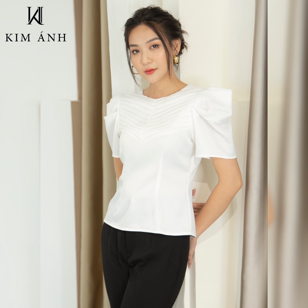 Áo Sơ Mi Nữ Công Sở , Áo Sơ Mi Kiểu Nữ Đep Kim Ánh | BigBuy360 - bigbuy360.vn