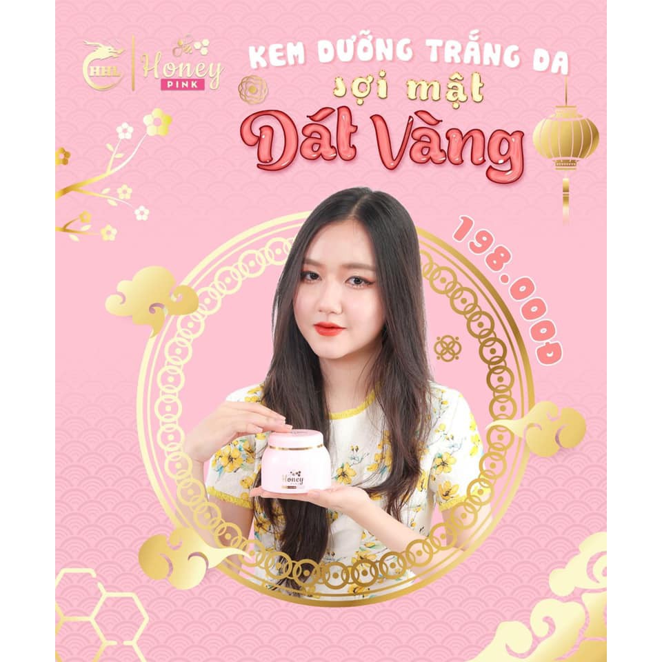 KEM DƯỠNG TRẮNG DA BODY SỢI MẬT HONEY BODY PINK HỒNG 250G CHÍNH HÃNG - 7951