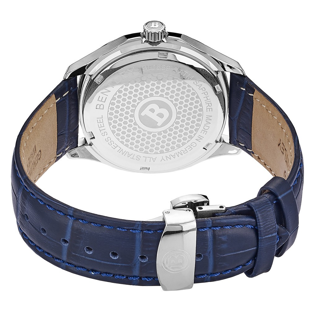 Đồng hồ nam dây da mặt kính chống xước Bentley BL1869 BL1869-101 BL1869-101MWNN | BigBuy360 - bigbuy360.vn