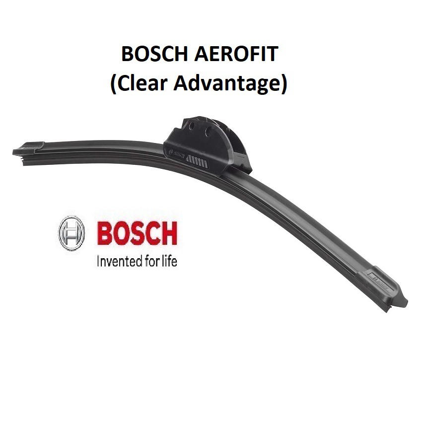 Gạt Mưa Ô Tô Bosch AEROFIT Clear Advantage Loại Thân Mềm Không Xương - HÀNG CHÍNH HÃNG