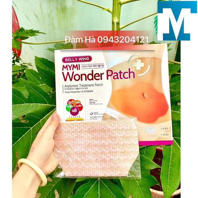 Hộp 5 Miếng dán tan mỡ bụng Hàn - Mymi Wonder Patch