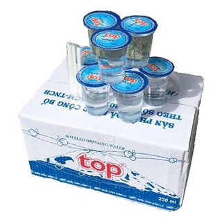 [HCM] Thùng Nước Suối Dạng Ly 230ml TOP (48 ly)
