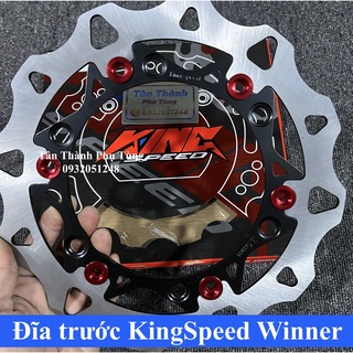 Đĩa trước KingSpeed Winner gắn như zin Phukienxemay