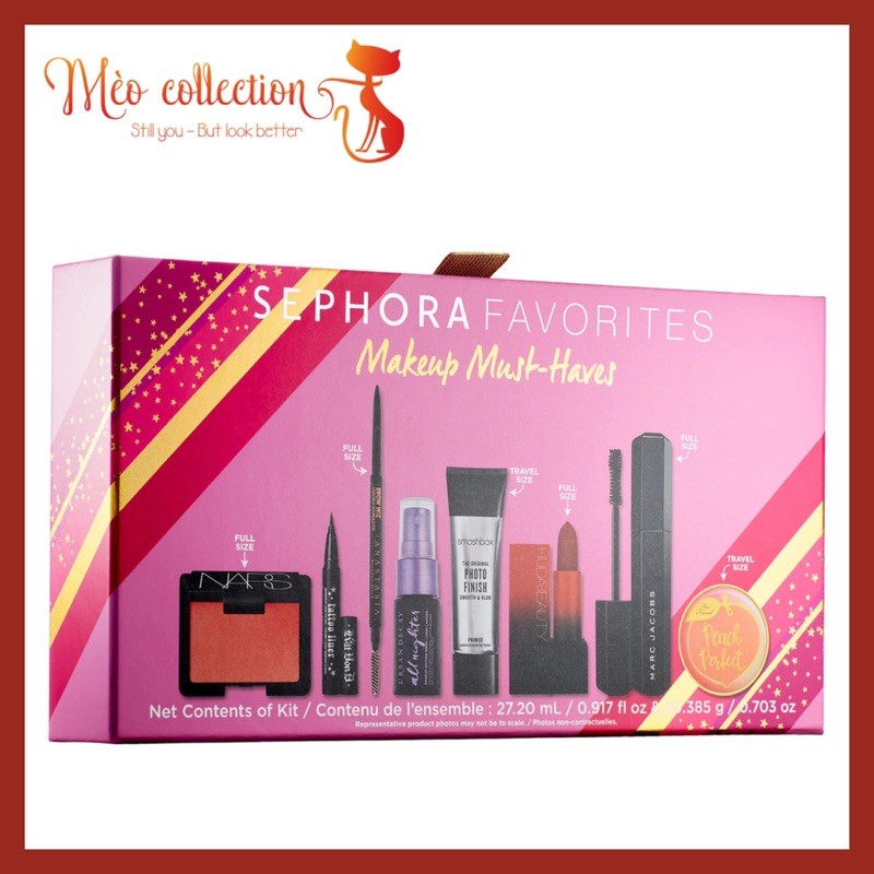 [TÁCH LẺ] Set trang điểm nhiều món Sephora Makeup Must Haves | BigBuy360 - bigbuy360.vn