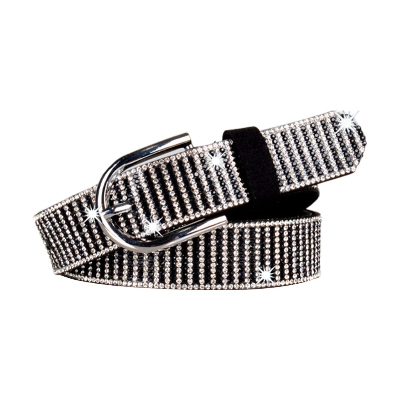 Thắt Lưng Bản Rộng Đính Đá Thời Trang Cho Nữ