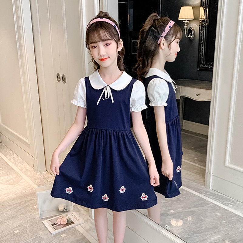 Mới Đầm Dáng Dài Cỡ Lớn Thiết Kế Dễ Thương Cho Bé Gái