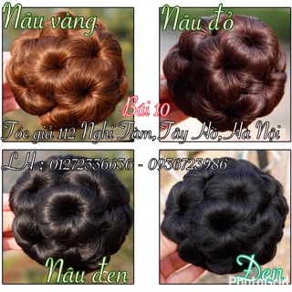 Búi tóc hoa siêu cấp