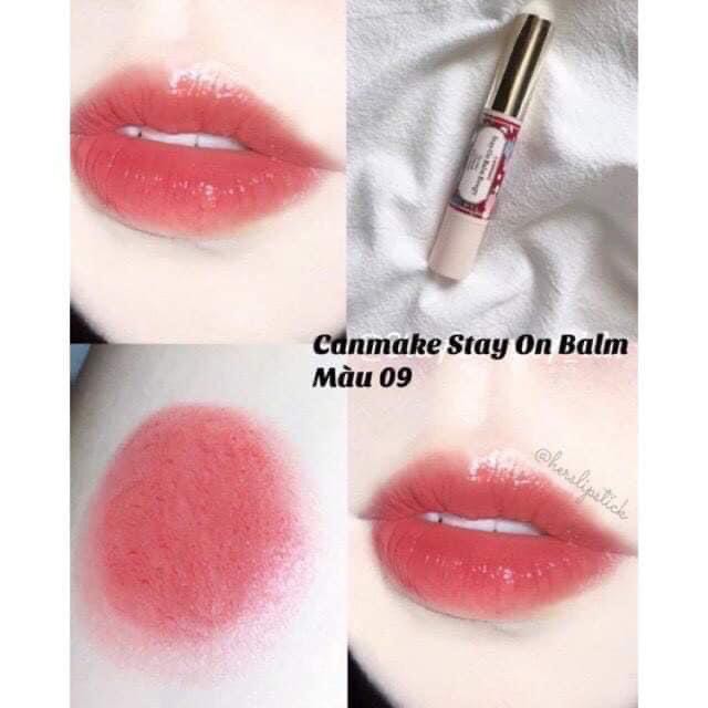 Son dưỡng có màu CANMAKE STAY ON BALM ROUGE NHẬT BẢN