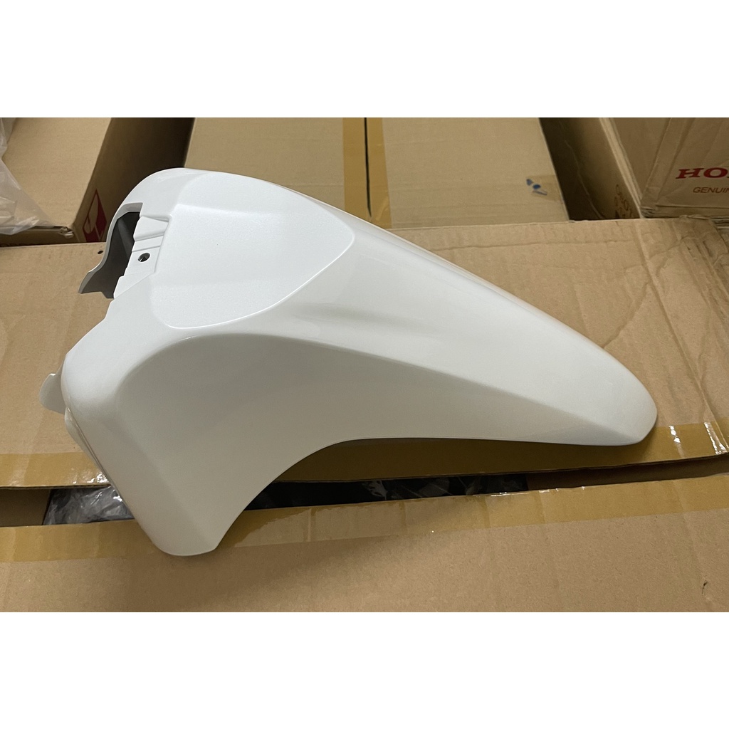 Nắp Sau tay lái nắp trước mặt nạ dè trước rùa sau yếm khóa màu trắng (không công tắc đèn pha) xe Future led 125