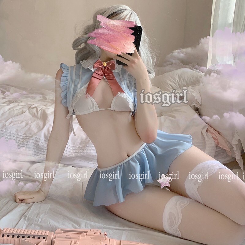LL2378 Cosplay Thỏ Bunny Đáng Yêu /Cosplay Alice in wonderland - Dễ Thương