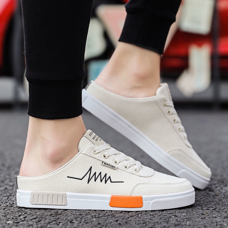 Giày Lười Da Không Gót Thời Trang Mùa Hè Cho Nam 2022