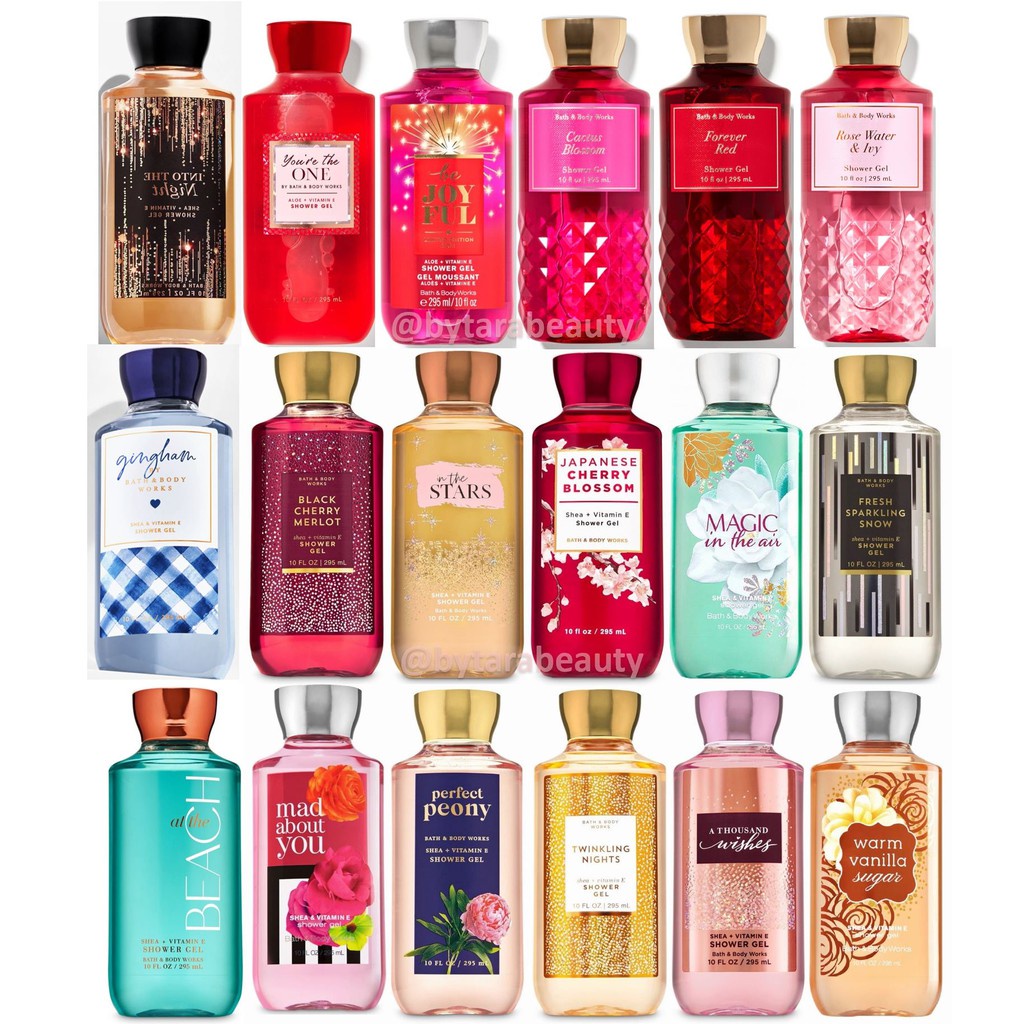 [Auth-Chọn Mùi] Bộ sưu tập Sữa tắm lưu hương mịn da Bath and Body works 295ml