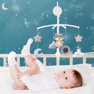 Treo cũi, treo nôi tự xoay phát nhạc Konig Kids giúp bé phát triển thị giác