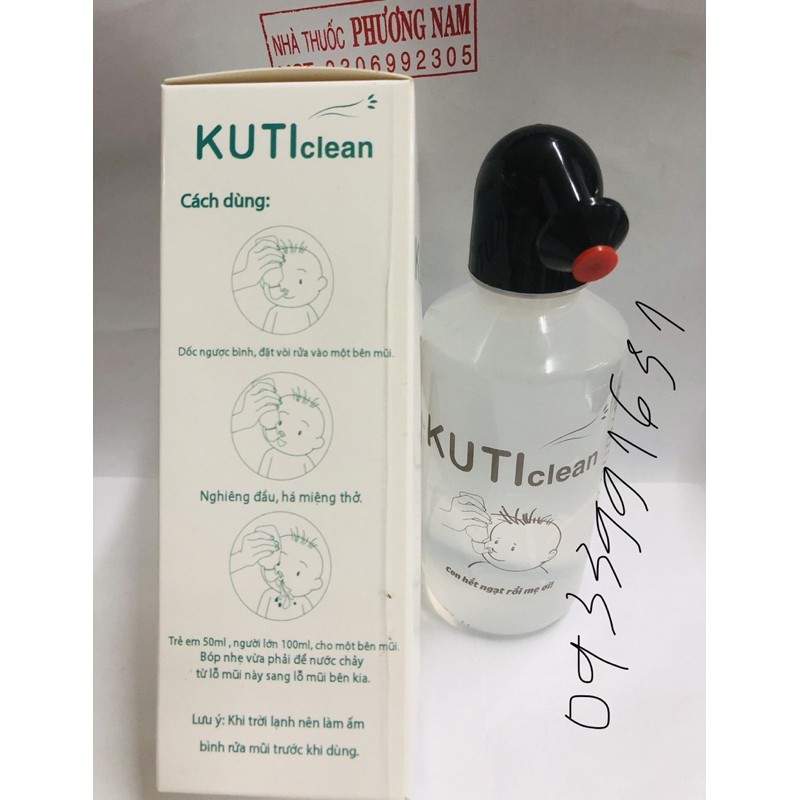 Bình rửa mũi Kuti clean-chai 200ml