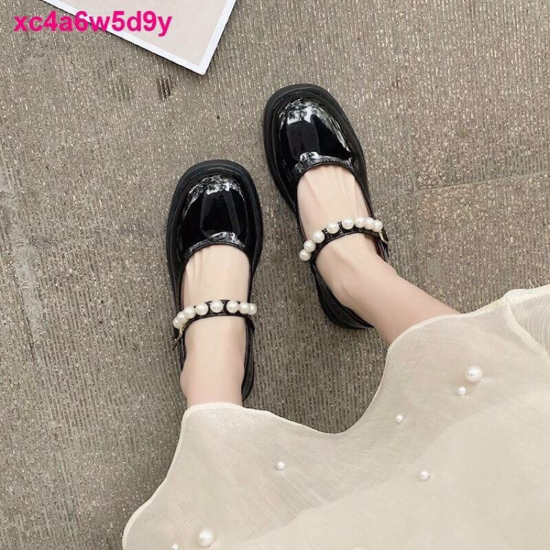 [Kèm ảnh thật] Giày bệt nữ, Giày doc da bóng quai ngang đinh ngọc cực hót | BigBuy360 - bigbuy360.vn