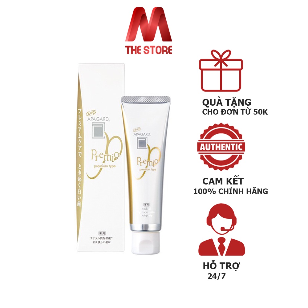 Kem đánh răng Apagard Premio VÀNG
