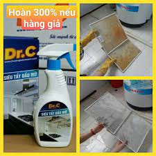 Siêu tẩy dầu mỡ Dr.C - Loại 500ml chuyên dụng, hiệu quả, tiết kiệm- Hàng chính hãng