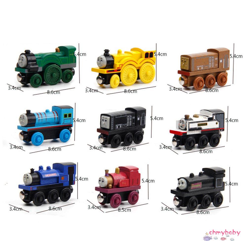 Đồ Chơi Tàu Lửa Thomas Bằng Gỗ Có Nam Châm Dành Cho Trẻ Em
