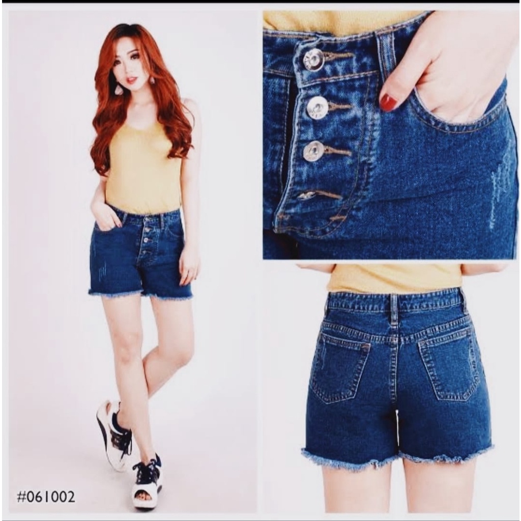 Quần Short Jean Nữ LEVIS 5 Ngắn - HOTPANS LEVIS KANCING 5 Thời Trang