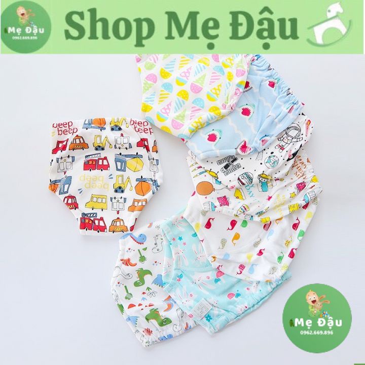 Quần bỏ bỉm Goodmama 6 lớp Size 80/90/100/110 cho bé từ 5-17kg