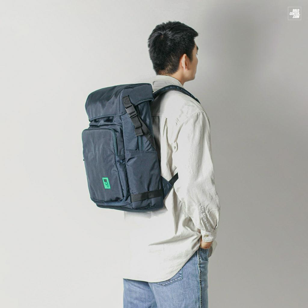 Balo Laptop - Balo Thể Thao Du Lịch, Kiểu Dáng Nắp Hộp Thời Trang, Chống Sốc Laptop 15.6inch Mikkor The Jack