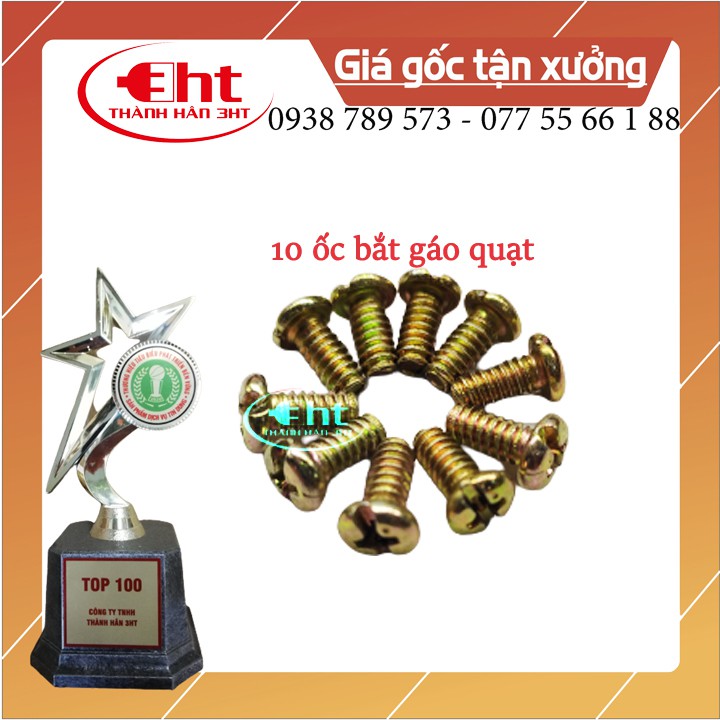 [Mã ELHA22 giảm 5% đơn 300K] 10 con ốc quạt ngắn dài - 3ht