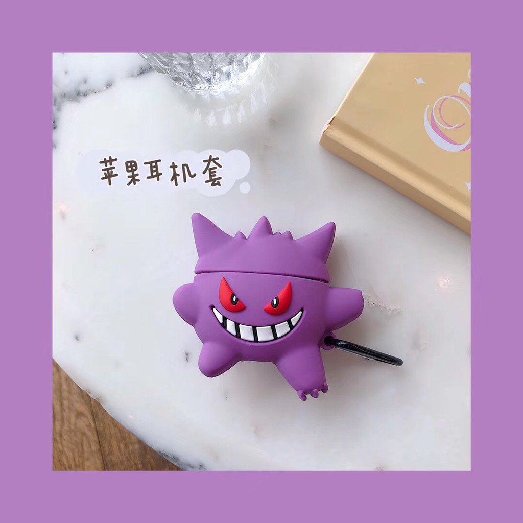 Ốp tai nghe không dây airpods Pokemon Pikachu giá rẻ chống trầy xước