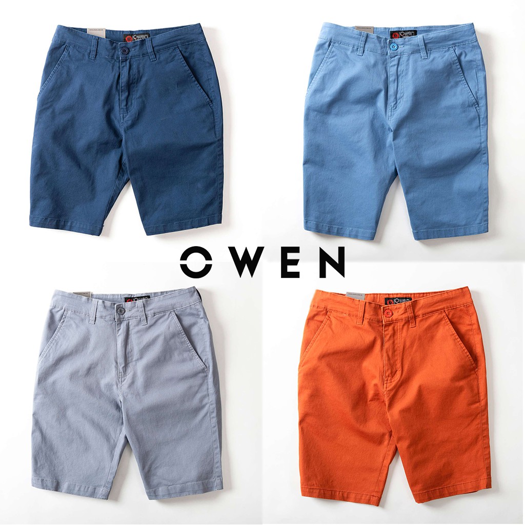 [Mã SR11JUNE5 giảm 20K đơn 50K] Quần short kaki owen (7 màu)