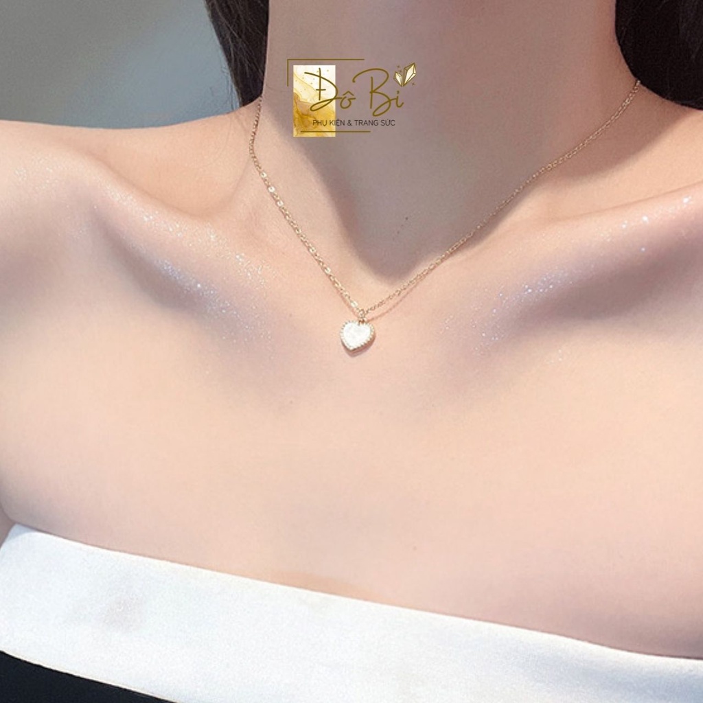 Dây chuyền trái tim nhỏ Lovely ĐôBi