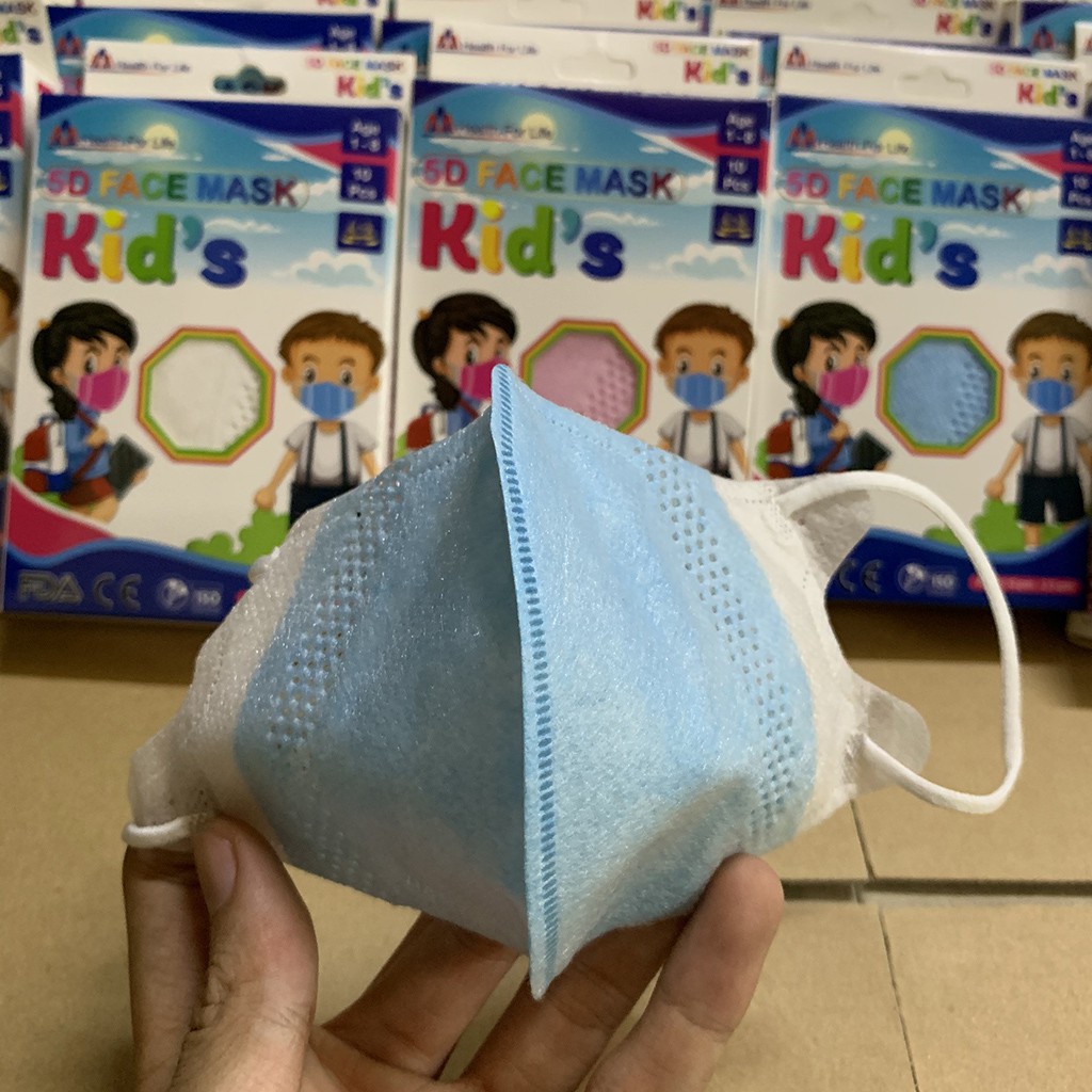 Khẩu Trang Trẻ Em 👶 Khẩu Trang Y Tế Trẻ Em 👶 3D Mask Kids 4 Lớp Kháng Khuẩn Hàng Xuất Khẩu