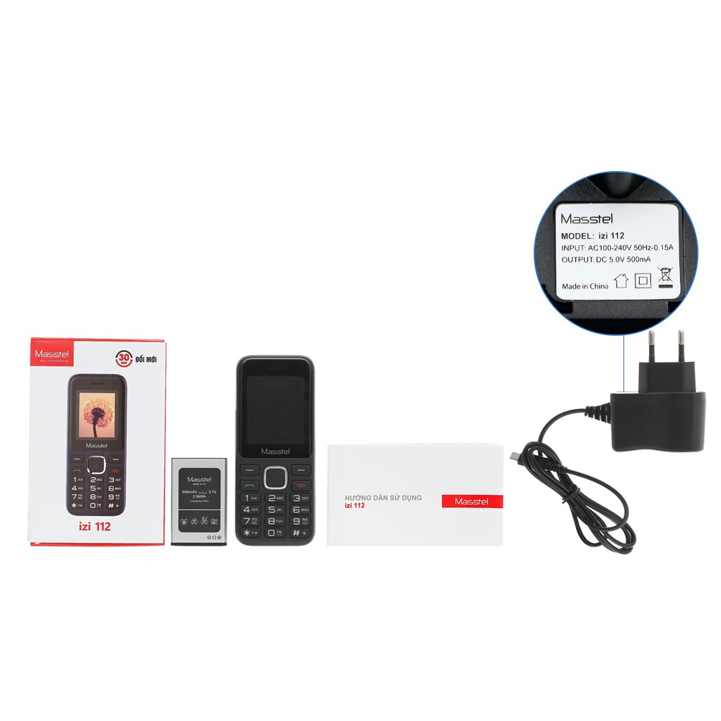 Điện Thoại Masstel Izi 112 Hàng Chính Hãng | BigBuy360 - bigbuy360.vn