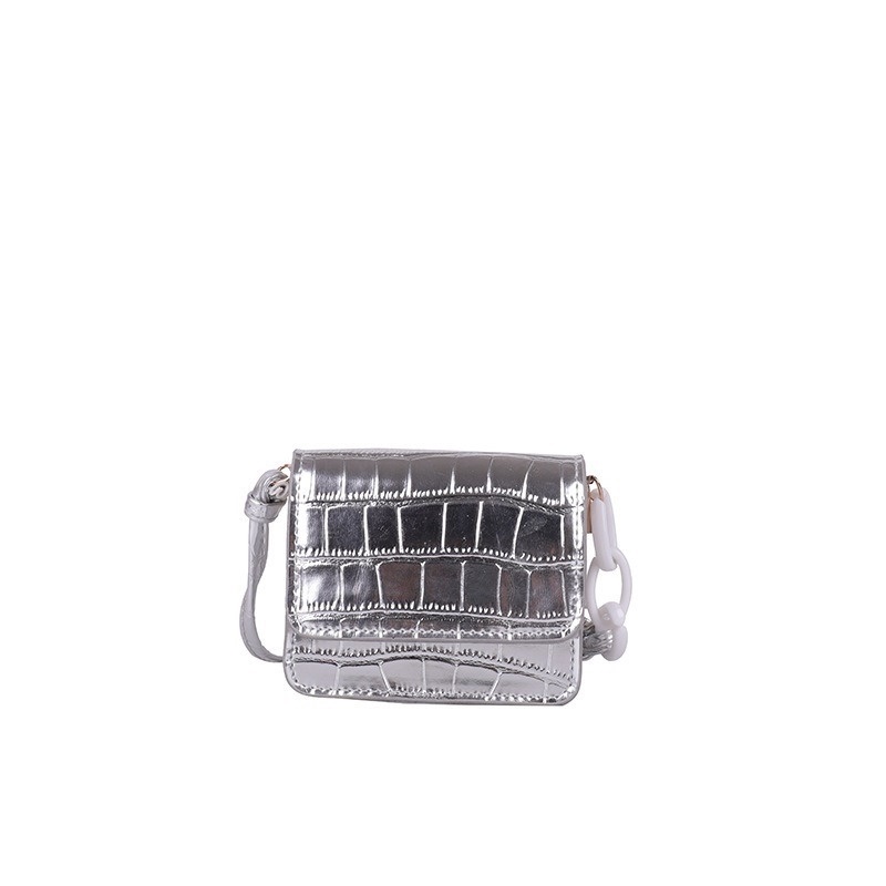 Túi Đeo Chéo Hình Vuông Nhỏ Họa Tiết Vân Đá Đơn Giản NB00161