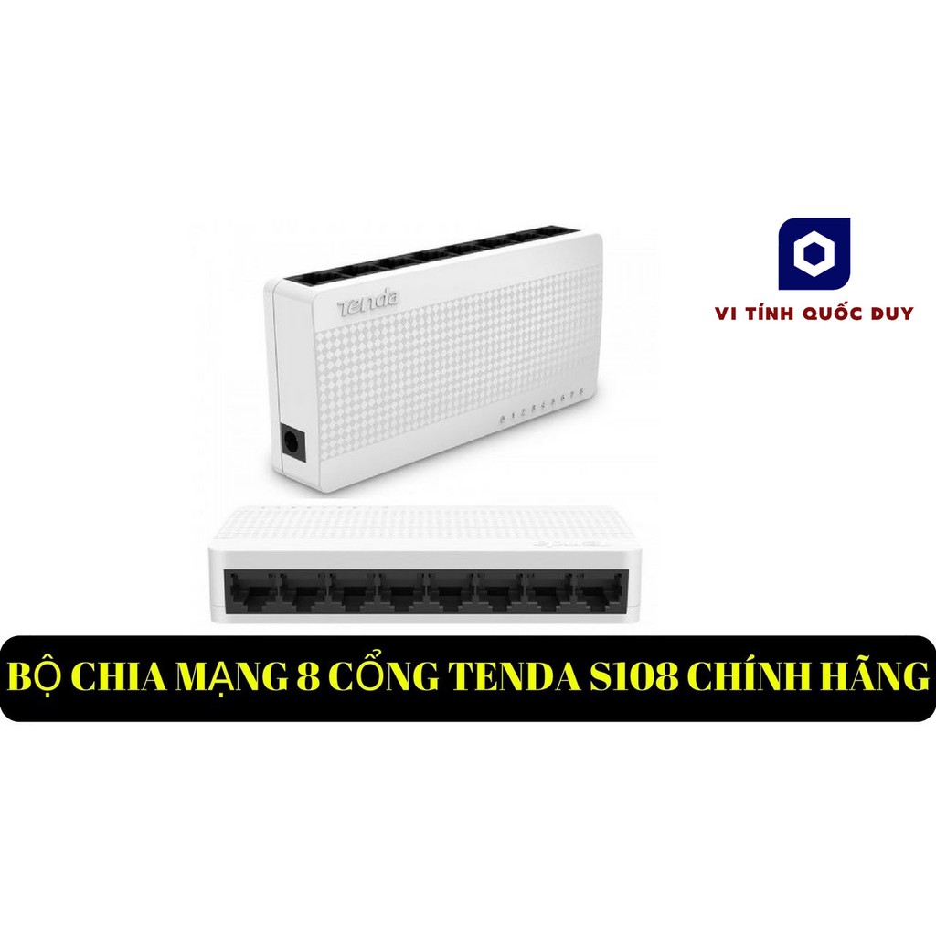 Switch Tenda 8 cổng (8 port). Vi Tính Quốc Duy