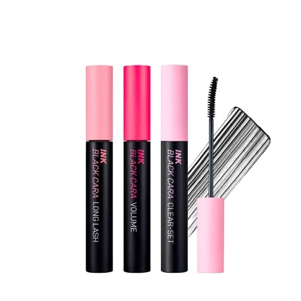 Chuốt Mi Mascara Peripera Ink Black Cara  Làm Cong Mi Tự Nhiên