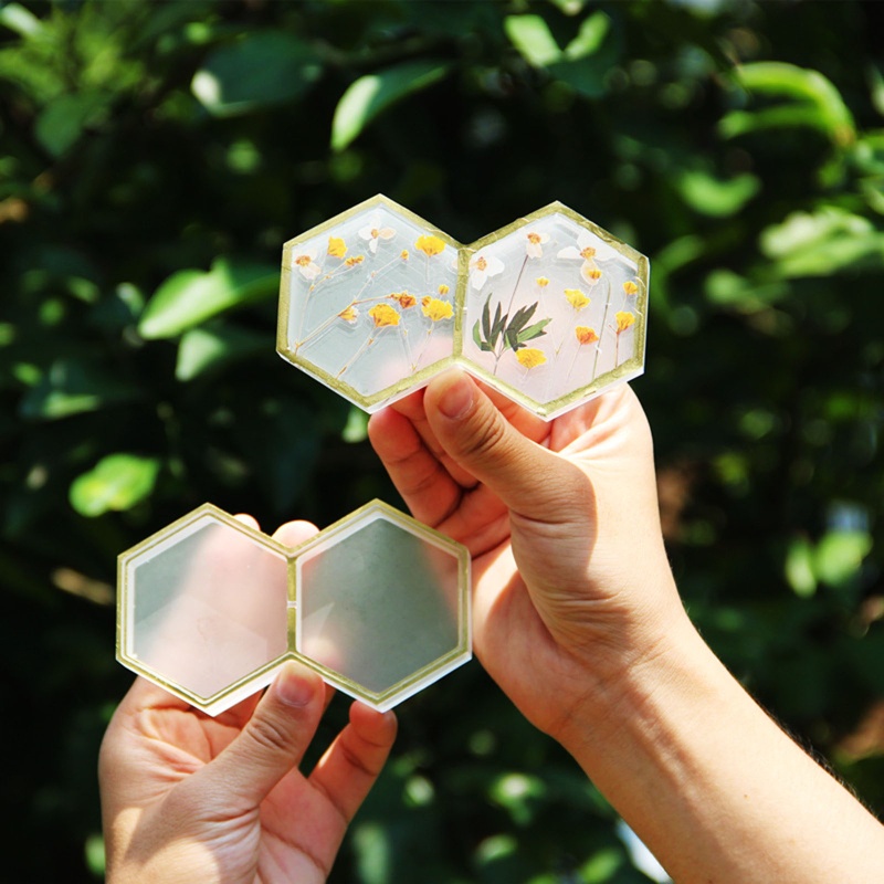 Bộ Khuôn Silicone Làm Hộp Trang Sức DIY