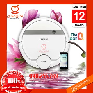 (BẢN QUỐC TẾ)Robot Hút Bụi Lau nhà Ecovacs Deboot 900 - Hàng mới 100%, GIANG CHI _ GIA DỤNG TIỆN ÍCH